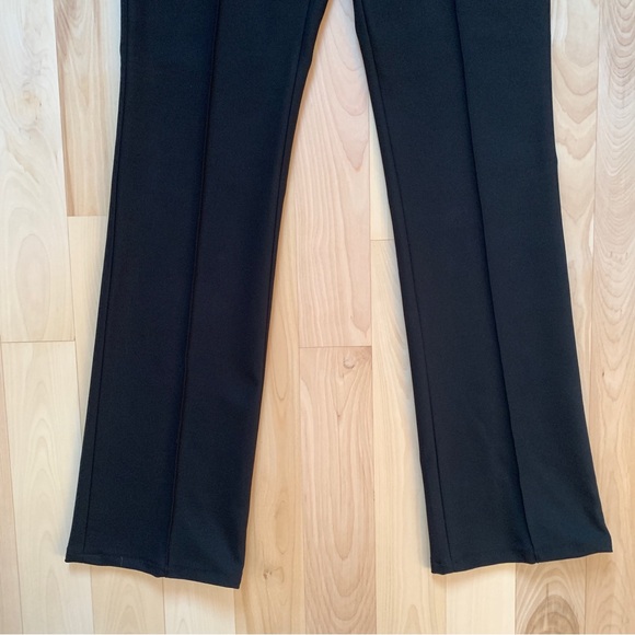 Zara Black Trouser Pants with Seam Detail - Picture 6 of 8